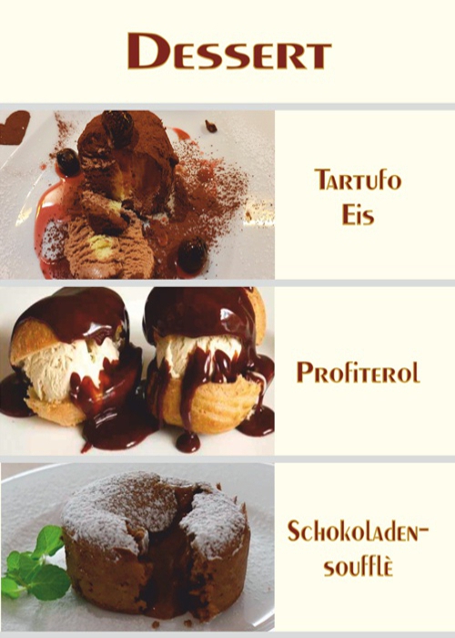 italienisches Dessert